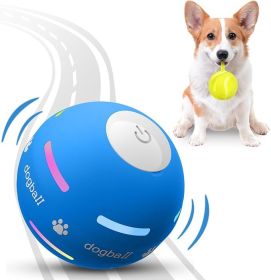 Interactive Dog Toys Dog Ball,[Newly Upgraded] Durable Motion Activated Automatic Rolling Ball Toys for/Small/Medium/Large Dogs