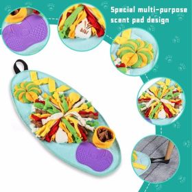 Dog snuff pad dog interactive toy small dog rich toy dog sniffing pad dog puzzle toy small dog licking pad squeaking dog toy natural foraging ski